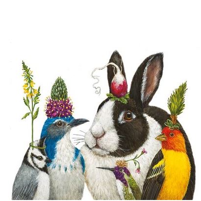 Napkins Paper – Cocktail rabbit