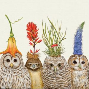 Napkins paper – Cocktail – Owls