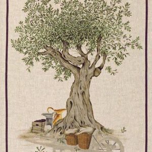 Tea Towels Linen – Olive Tree