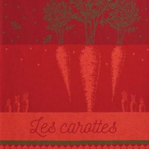 Tea towels  – Cotton Jacquard woven Carrots
