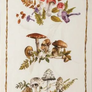 Tea Towels  Italian Linen- wild mushrooms