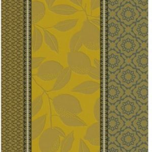 Tea towel Cotton weave-Jacquard Le Francais-Citronnier