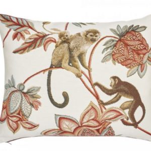 French Cushion – monkey
