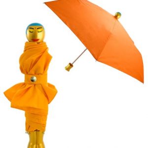 Pylones of Paris – umbrella – orange