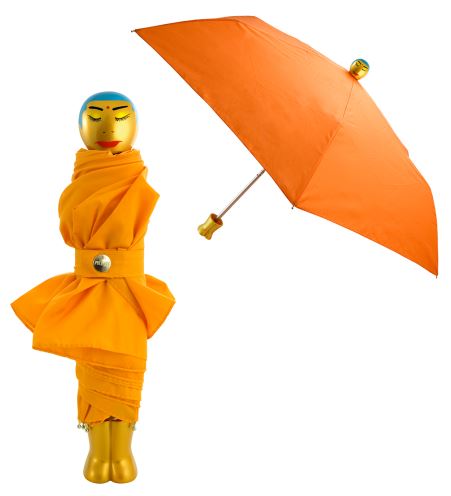 Pylones of Paris – umbrella – orange