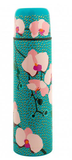 Pylones of Paris – thermos flask – orchid
