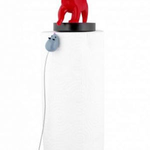 Pylones of Paris paper towel cat – red