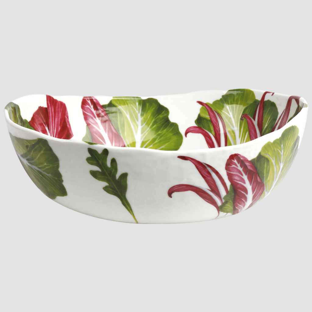 Taitu Oval bowl – Radicchio