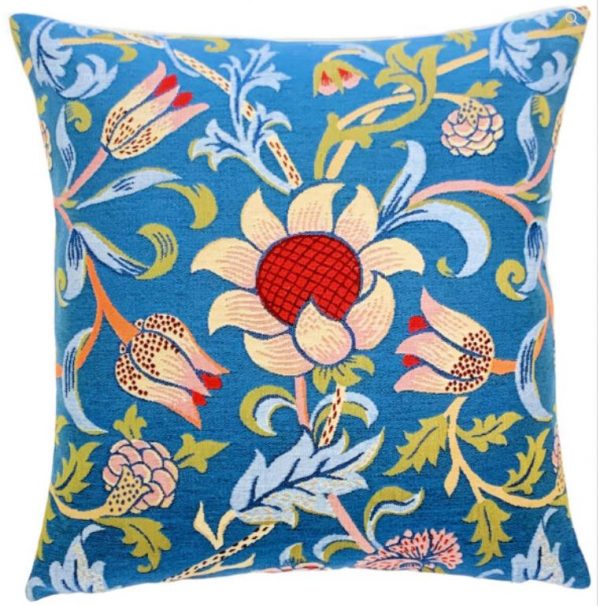Cushion Jacquard Weave-Morris Blue