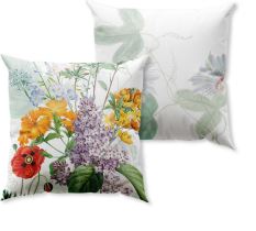 Italian Linen Cushion – Floral