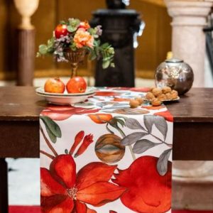 Table Runners – Southern Italy – Pomegranet