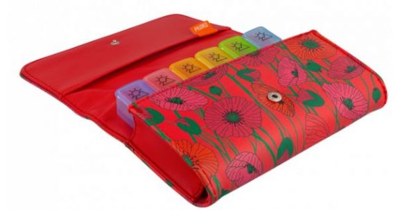 PYLONES medication purse - red