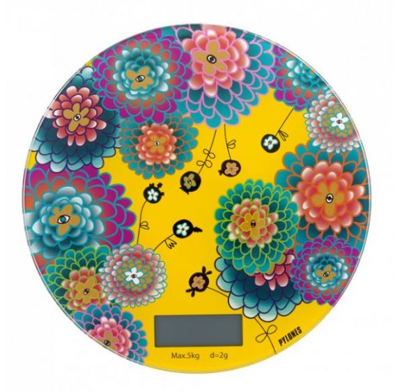 Kitchen Scales Pylones-yellow