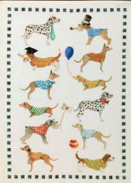 Tea Towels Linen-Doggies