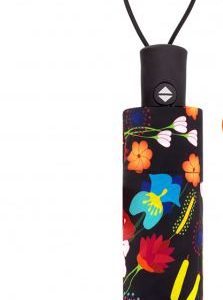 Pylones pop up umbrella – floral black
